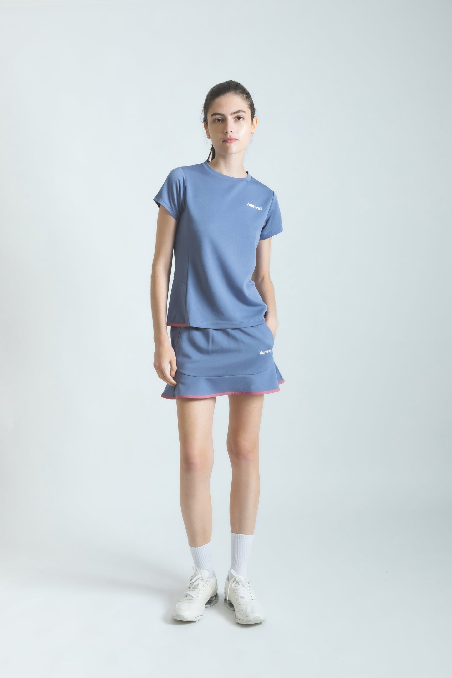 ラインバックヘムフレアTEE