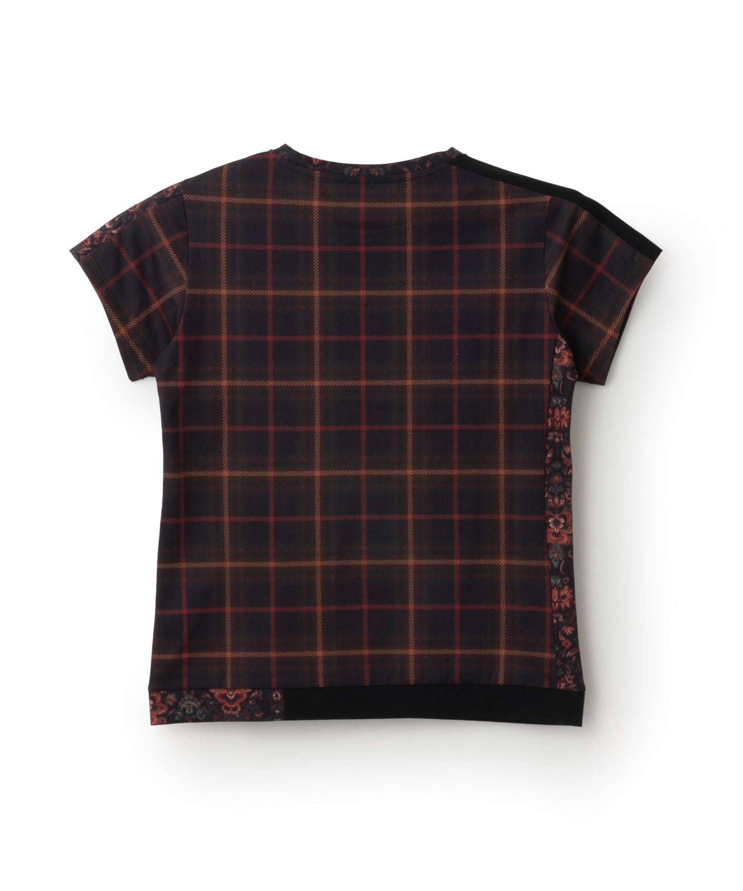 アシメブロッキングアソートグラフィックTEE