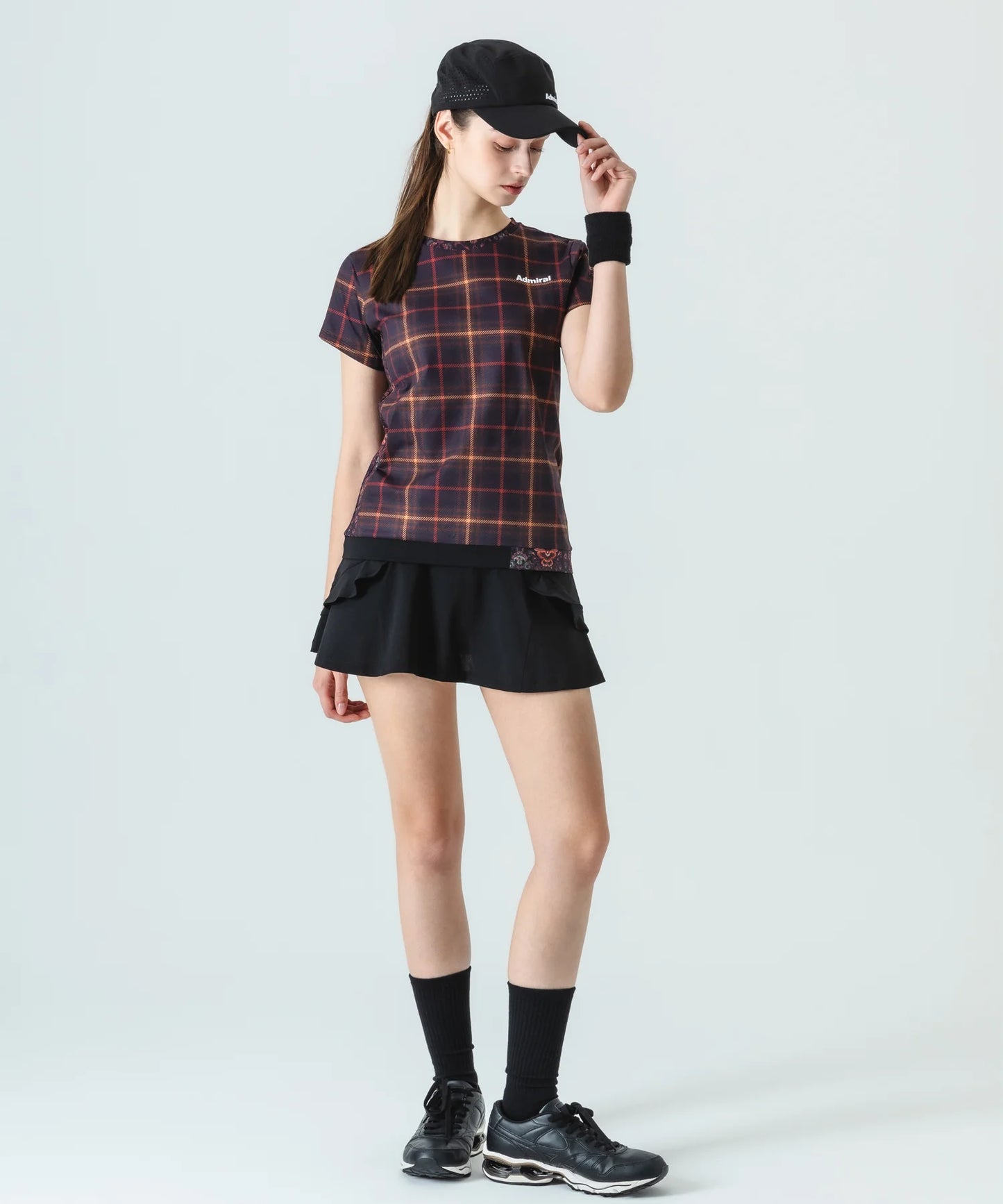 アシメブロッキングアソートグラフィックTEE