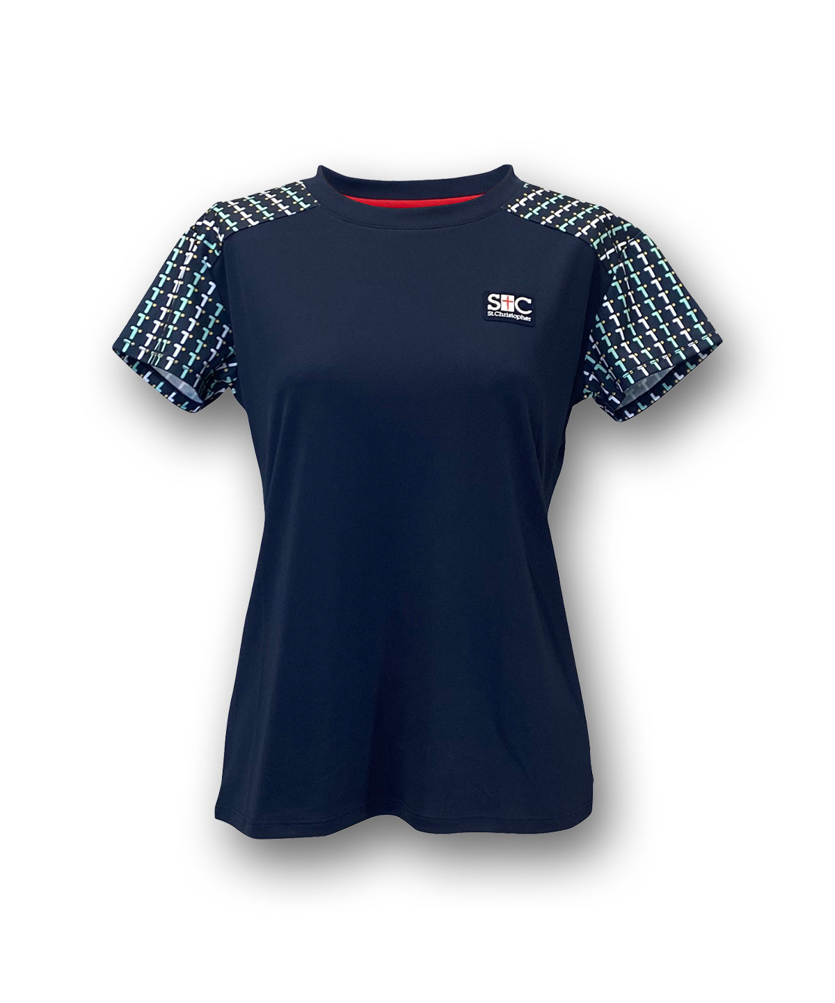 T-ball pattern シャツ