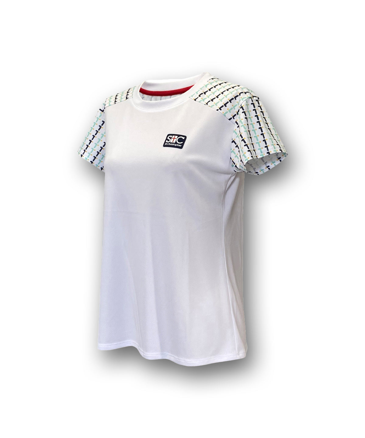 T-ball pattern シャツ