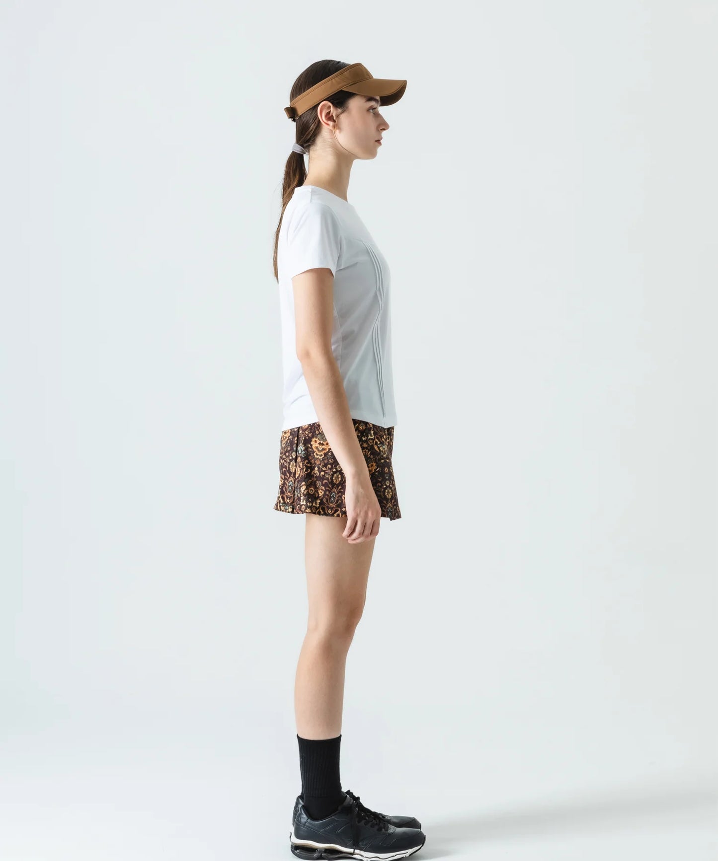 ダマスクタックプリーツスコート – GoZone