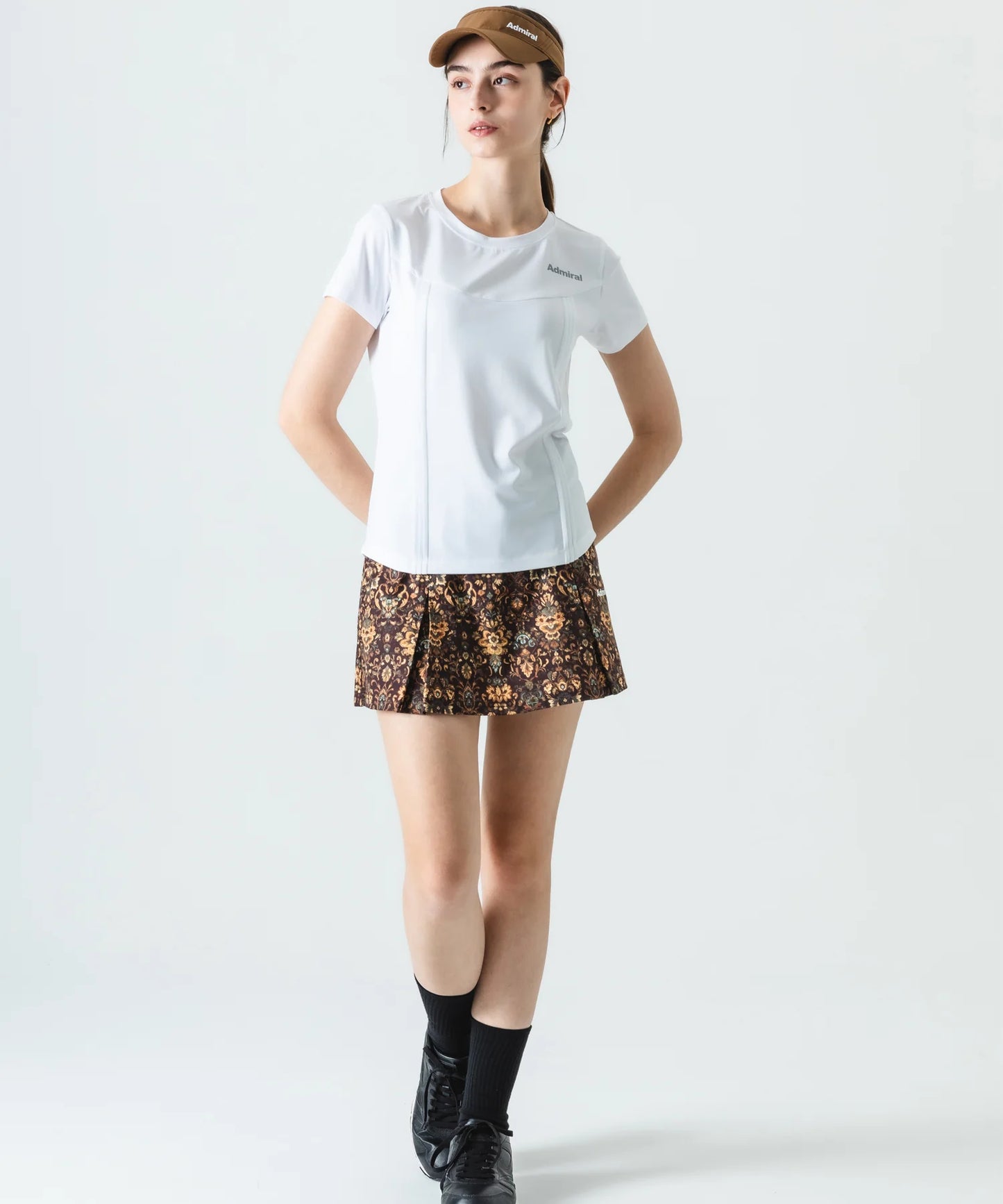 フロントピンタックTEE