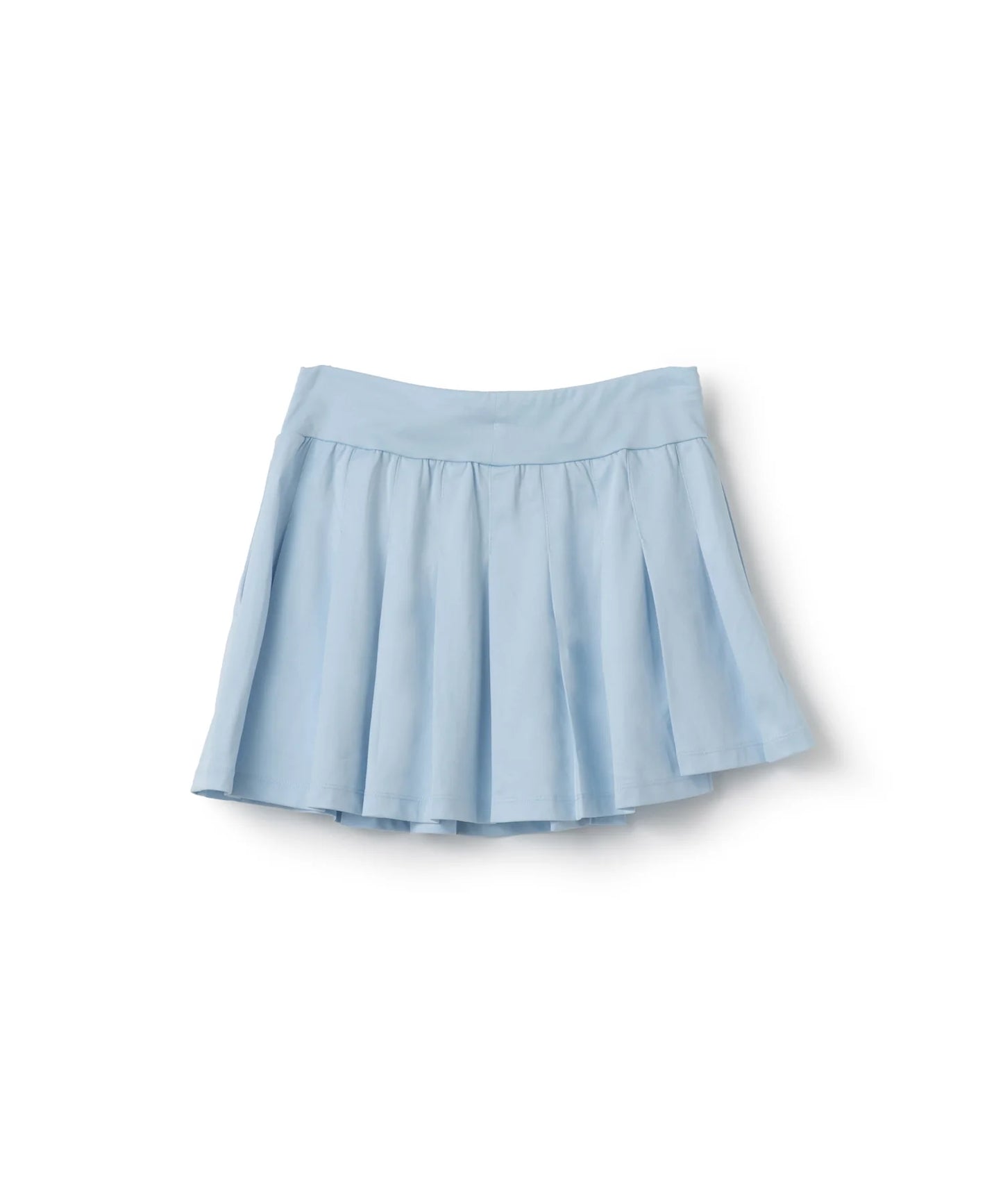 アシメヘムプリーツスコート