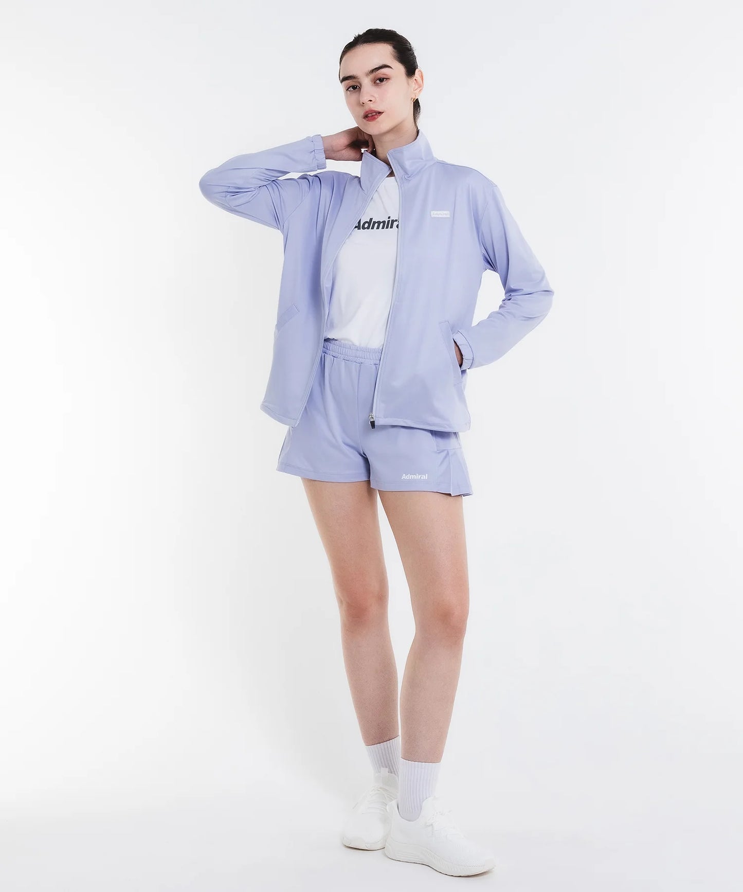 ヘムドローイングカットソージャケット