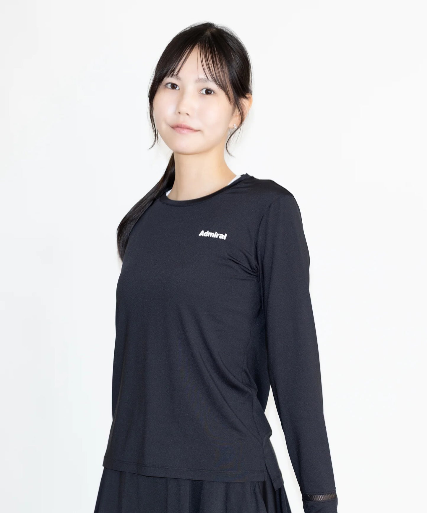 メッシュテープカフスL/S TEE