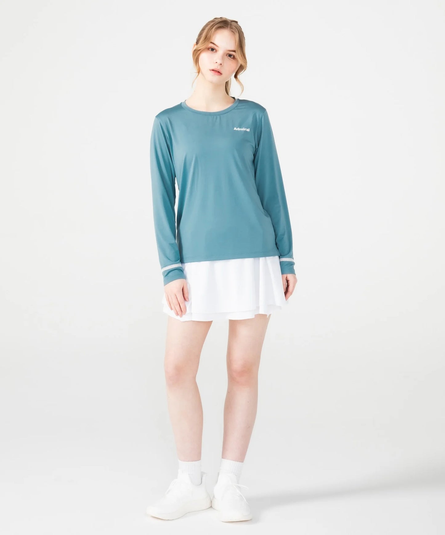 メッシュテープカフスL/S TEE
