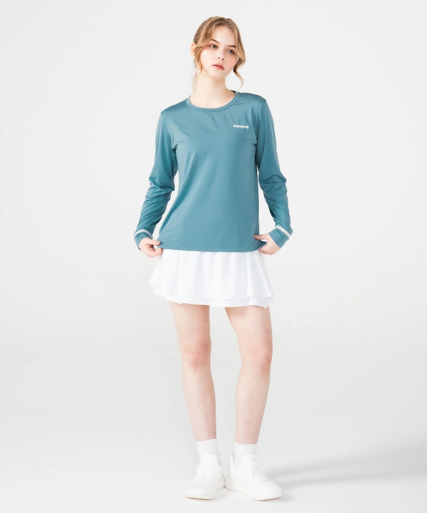 メッシュテープカフスL/S TEE