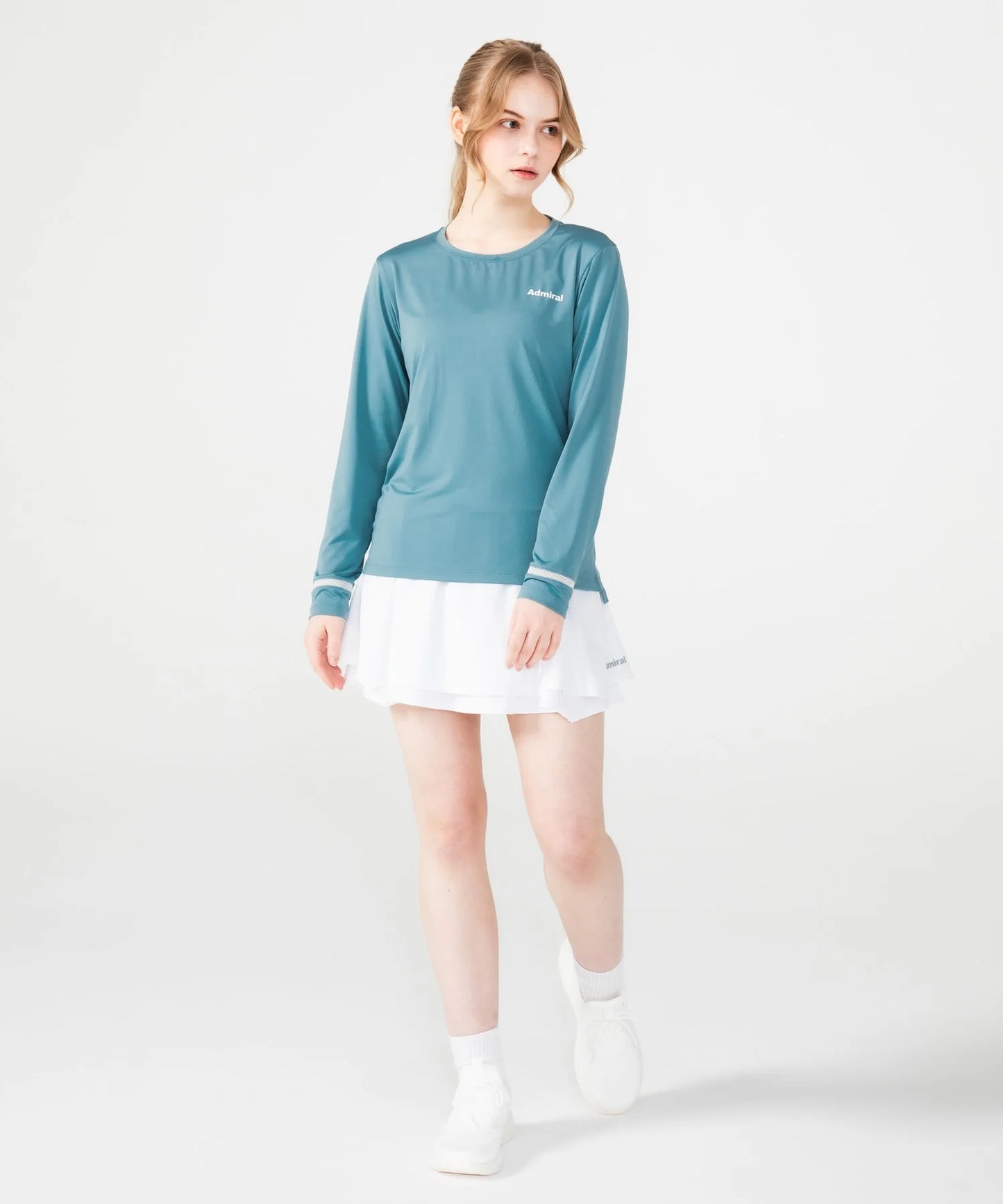 メッシュテープカフスL/S TEE
