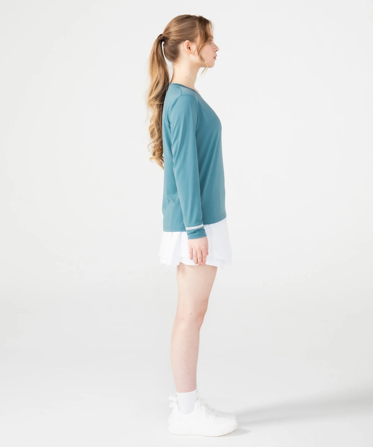 メッシュテープカフスL/S TEE