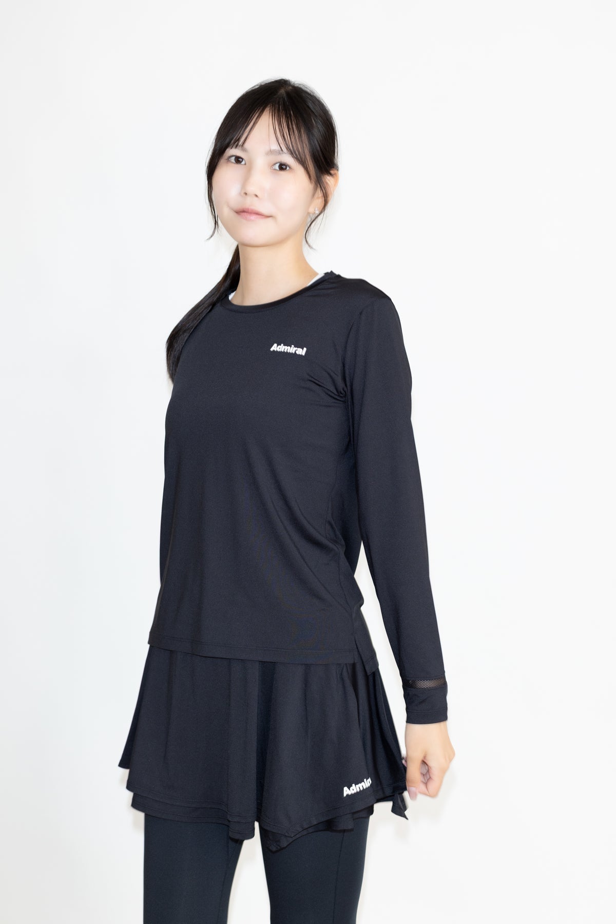 メッシュテープカフスL/S TEE
