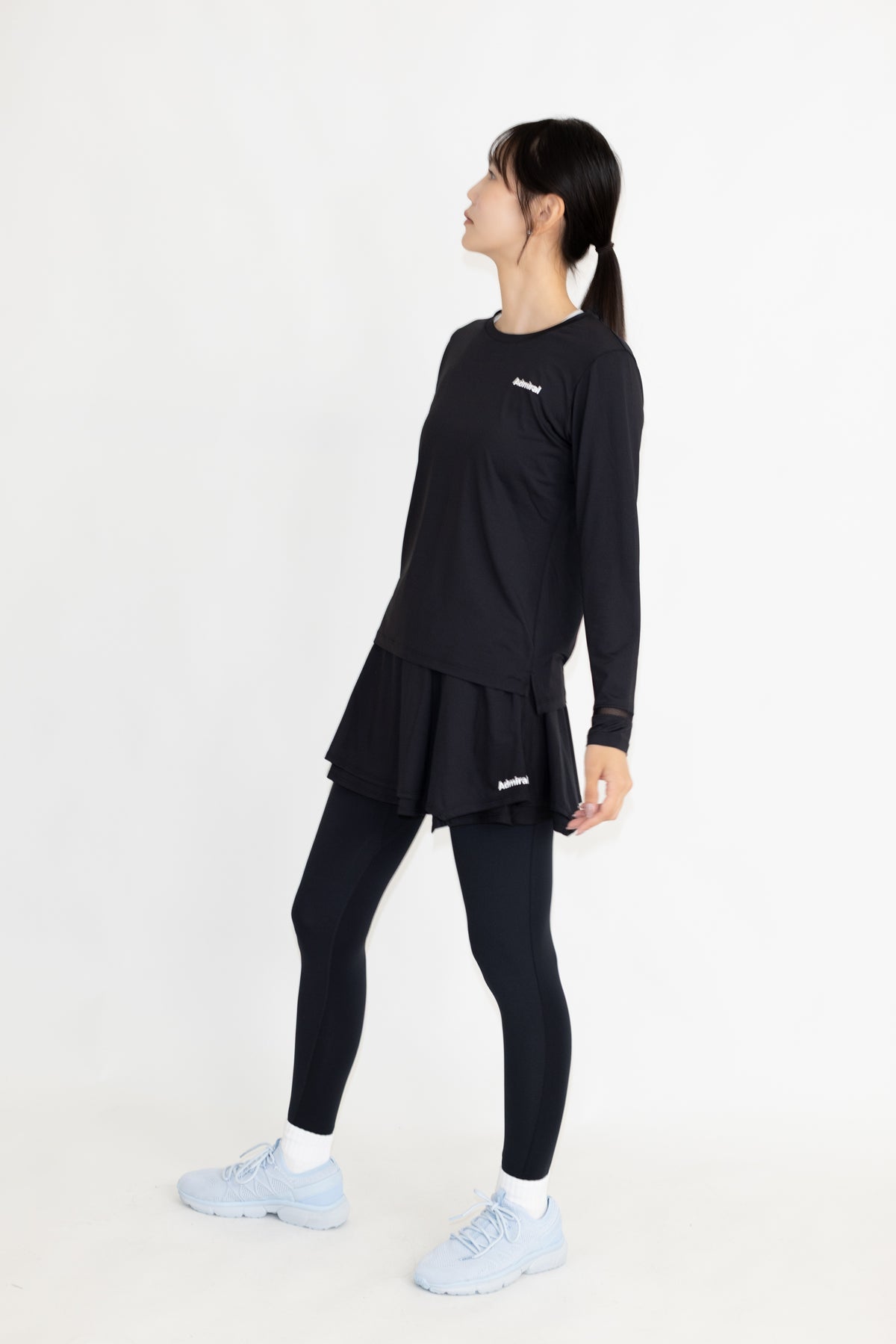 メッシュテープカフスL/S TEE